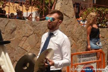 Misa y procesión religiosa en La Viña (Foto Francisco Javier Santana)